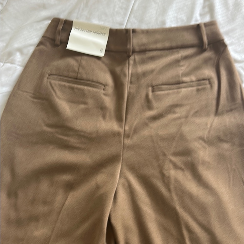 LOFT Tan Trousers